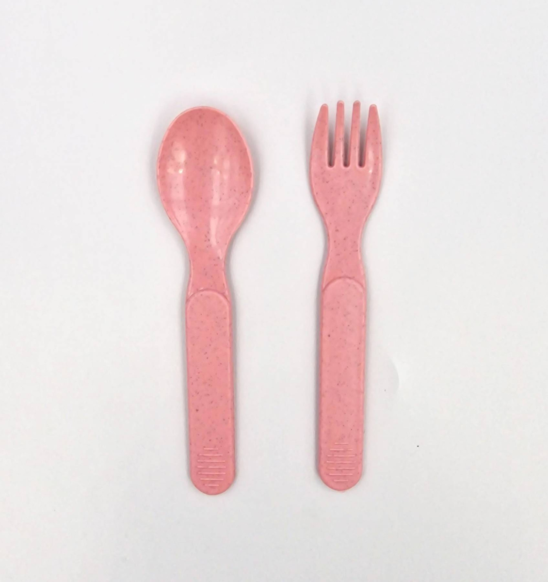 ZESTAW DLA DZIECI DO JEDZENIA 2 TALERZE PRZEGRÓDKI + SZTUĆCE WIDELEC ŁYŻKA