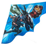 AVENGERS DUŻY LATAWIEC DLA DZIECI XL HULK IRONMAN 116 x 60 cm SUPERBOHATER