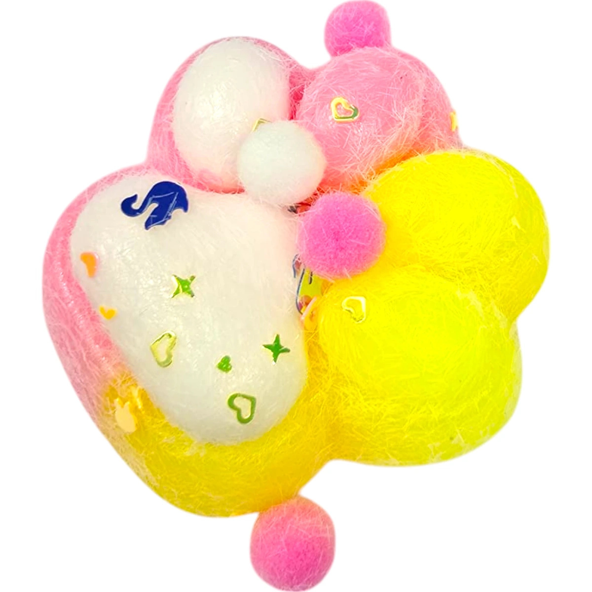 KOCI ŁAPKA GNIOTEK ANTYSTRESOWY SENSORYCZNY FIDGET PSIA ŁAPA SQUISHY PUSH