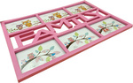 RAMKA NA 6 ZDJĘĆ 3D MULTIRAMKA FOTO KOLAŻ 50cm FAMILY ŚCIENNA NA SZAFKĘ 6w1