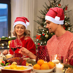 CZAPKA MIKOŁAJA Z POMPONEM NA ŚWIĘTA PREZENT MIŁA IDEALNY DODATEK DO STROJU