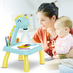 MAGICZNY STOLIK DO MALOWANIA Z PROJEKTOREM TABLICA DO RYSOWANIA DUŻA XL