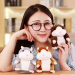 GADAJĄCY INTERAKTYWNY CHOMIK GADUŁA PRZEDRZEŹNIACZ MASKOTKA POWTARZAJĄCA