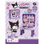 KUROMI MINI KUCHNIA DLA DZIECI NAUKA GOTOWANIA ZESTAW AKCESORIA PRZYBORY