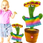 KAKTUS ŚPIEWAJĄCY TAŃCZĄCY POWTARZA MÓWI TAŃCZY POWTARZA ŚWIECI PIOSENKI