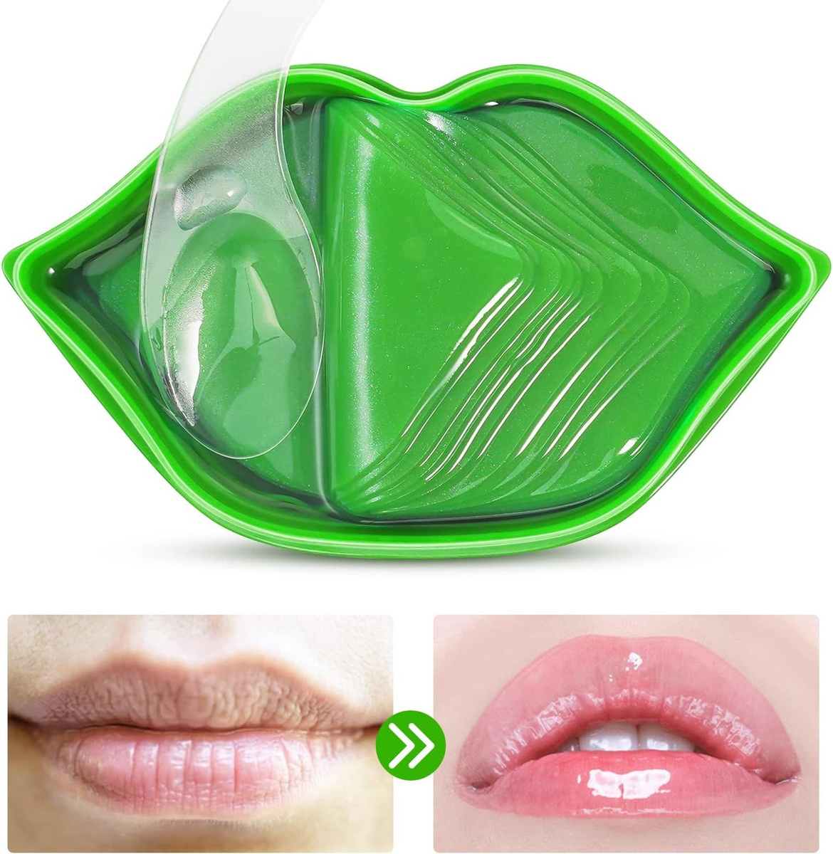 ŻELOWA MASECZKA NA USTA Z EKSTRAKTEM Z AWOKADO 20szt. GŁĘBOKIE NAWILŻENIE