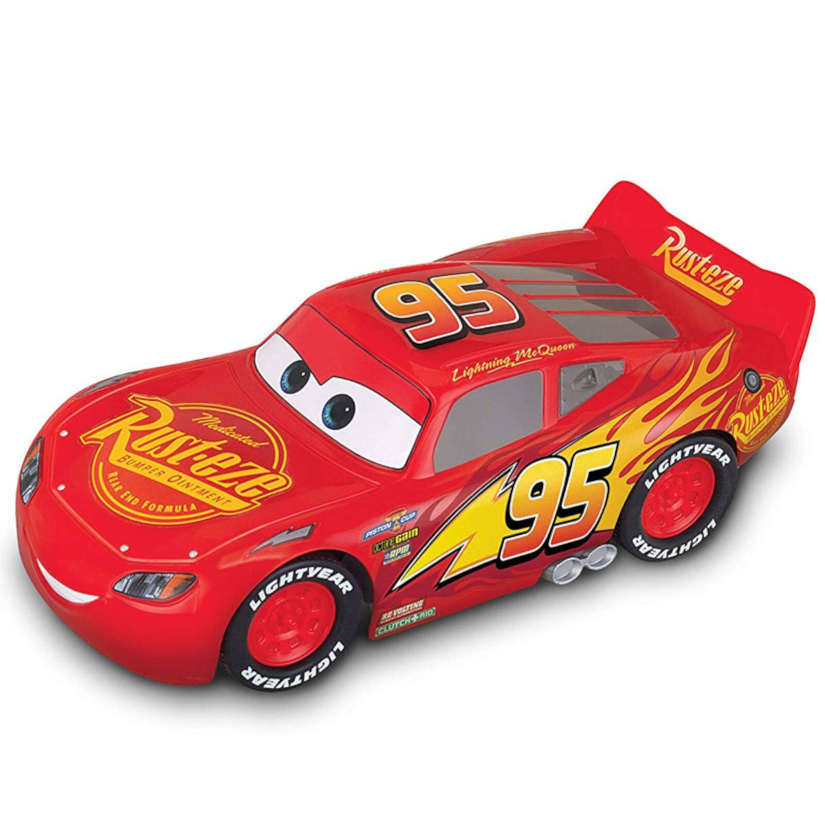 CARS AUTA ZYGZAK McQUEEN RC SAMOCHÓD ZDALNIE STEROWANY NA PILOTA 17CM