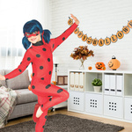 STRÓJ BIEDRONKA PRZEBRANIE MIRACULUM KOSTIUM NA BAL OPASKA TOREBKA 122-128