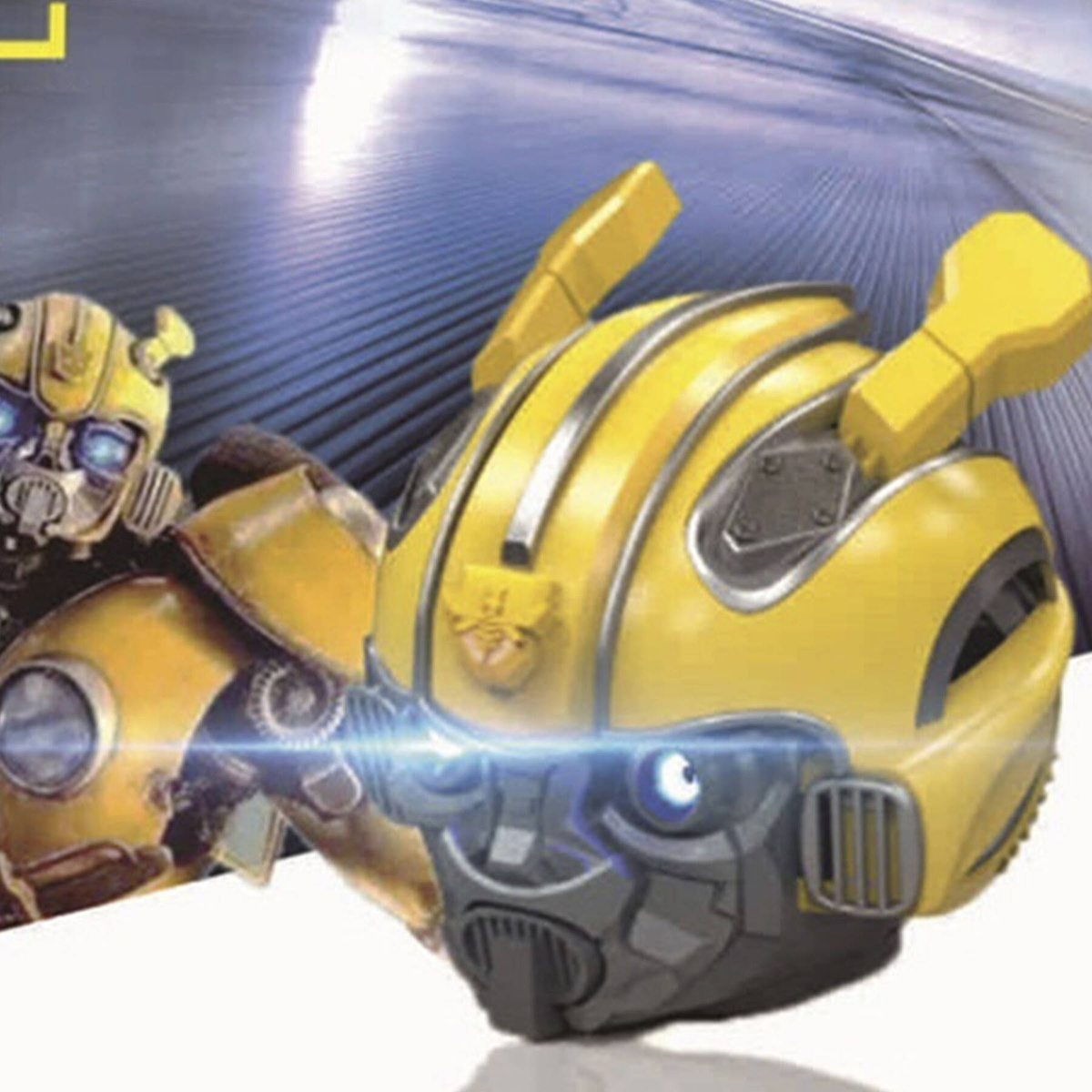 Głośnik Bluetooth Bumblebee  Świecące Oczy, Radio, Kompaktowy, 5h Pracy 