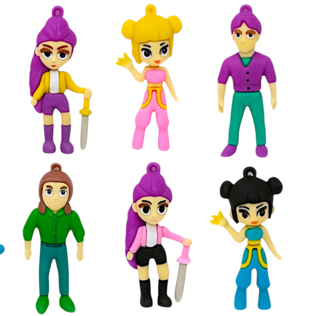 K-POP ŁOWCZYNIE DEMONÓW - Saszetka niespodzianka 3 karty + figurka KPOP