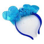  OPASKA NA GŁOWĘ DLA DZIEWCZYNKI KORONA BŁĘKITNA