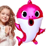 DUŻY BALON FOLIOWY REKINEK BABY SHARK NA URODZINY ANIMACJE DLA DZIECI 68cm