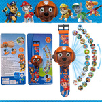 PSI PATROL ZEGAREK 3D Z PROJEKOTOREM ZUMA RZUTNIK PROJEKTOR WYŚWIETLA OBRAZ