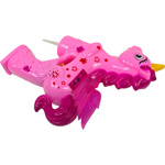 PISTOLET DO BANIEK DLA DZIEWCZYNKI JEDNOROŻEC + 2x PŁYN BAŃKI MYDLANE PEGAZ