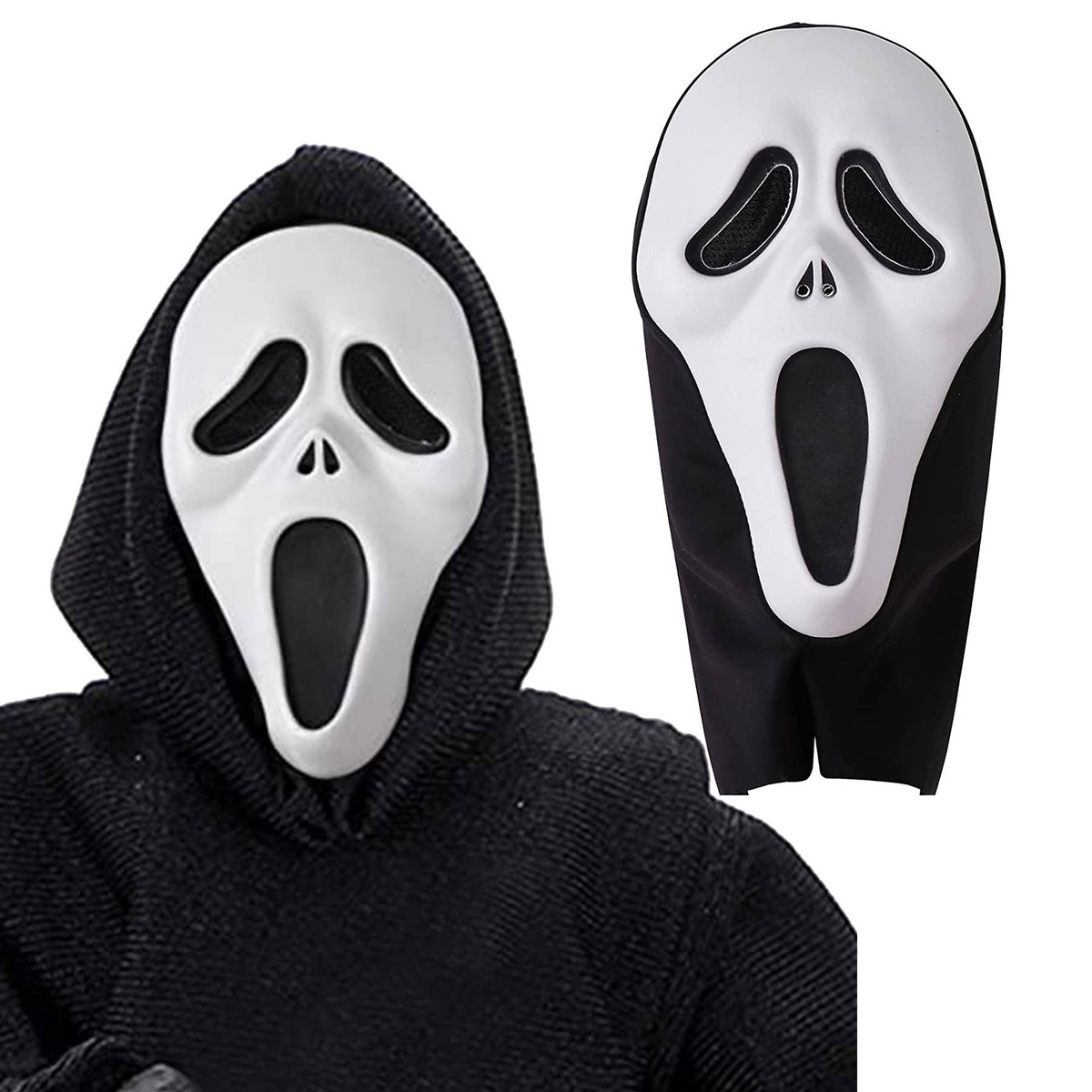 MASKA DUCH KRZYK KAPTUR HALLOWEEN STRASZNY FILM PRZEBRANIE NA I MPREZĘ