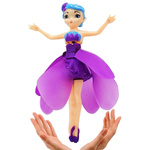 Latająca Lalka Magiczna Wróżka Kwiatowa Sterowana Ręką Dłonią USB