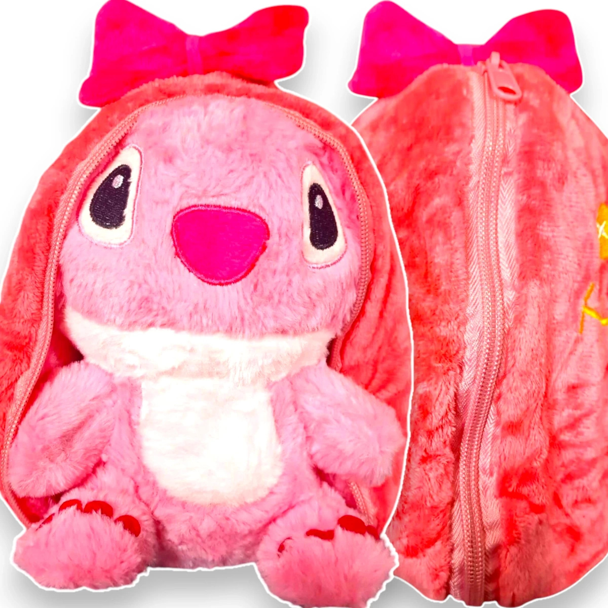 MASKOTKA LILO I STICH NIESPODZIANKA W PLUSZOWYM JAJKU DUŻY PLUSZAK STITCH