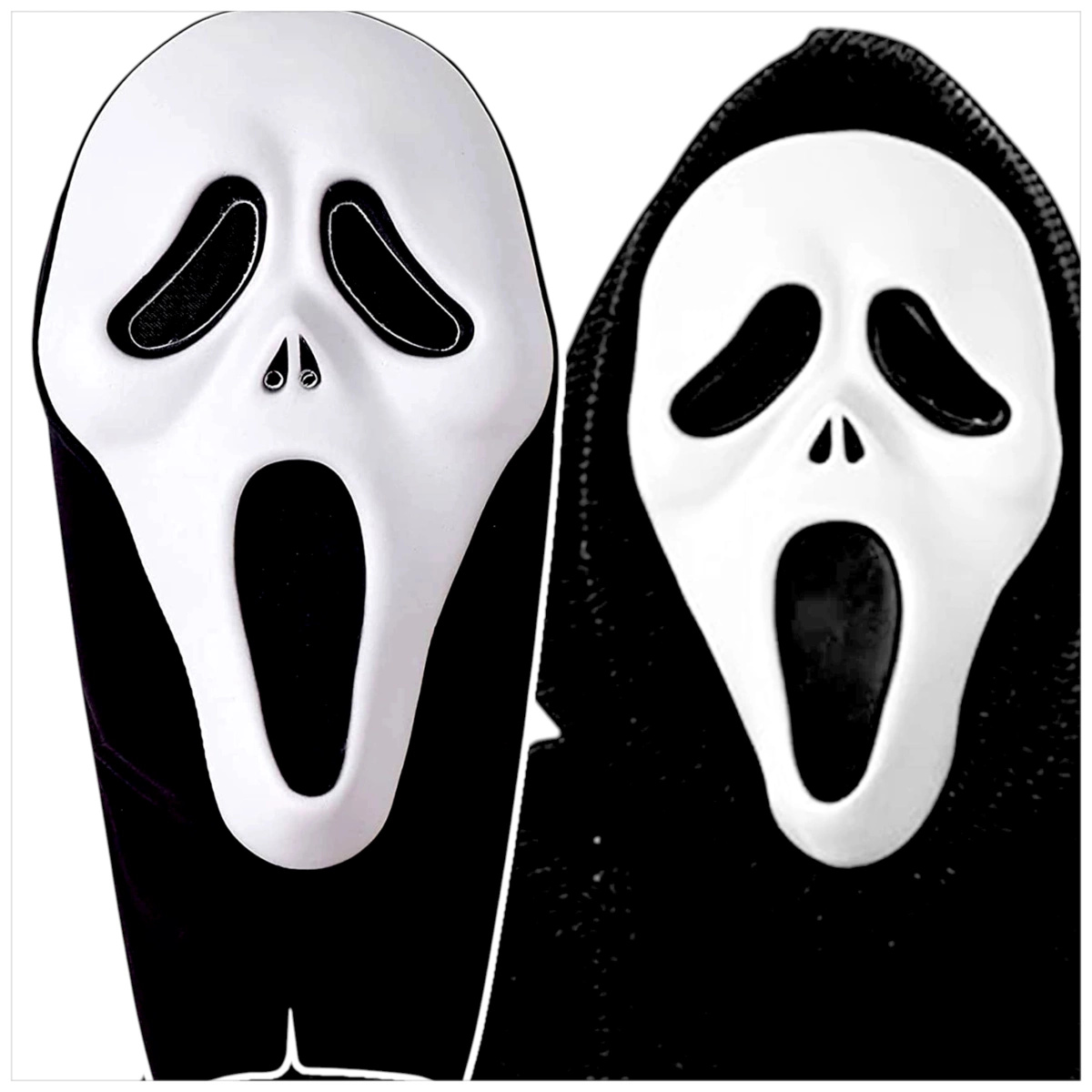 MASKA DUCH KRZYK KAPTUR HALLOWEEN STRASZNY FILM PRZEBRANIE NA I MPREZĘ