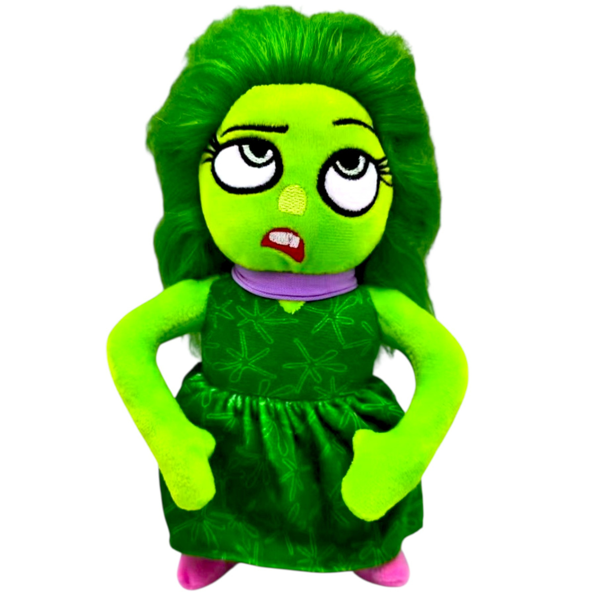 MASKOTKA ODRAZA Z BAJKI W GŁOWIE SIĘ NIE MIEŚCI PLUSZOWA PRZYTULANKA DUŻA