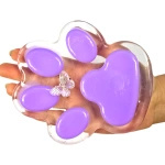 GNIOTEK ANTYSTRESOWY KOCIA ŁAPKA Z MOTYLEM ZABAWKA SENSORYCZNA ANTYSTRESOWA