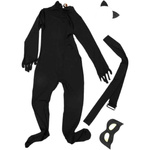 STRÓJ CZARNY KOT Z BAJKI MIRACULUM KOSTIUM KOCICA OPASKA MASKA PRZEBRANIE