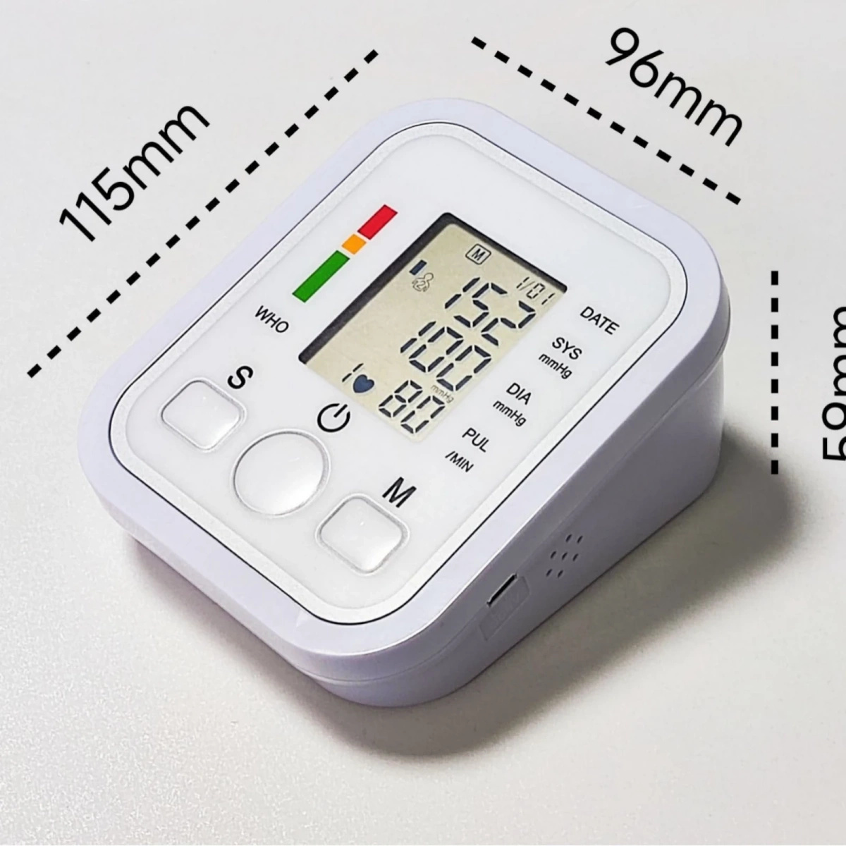 CIŚNIENIOMIERZ NARAMIENNY ELEKTRONICZNY WYŚWIETLACZ LED USB 22-32CM PAMIĘĆ