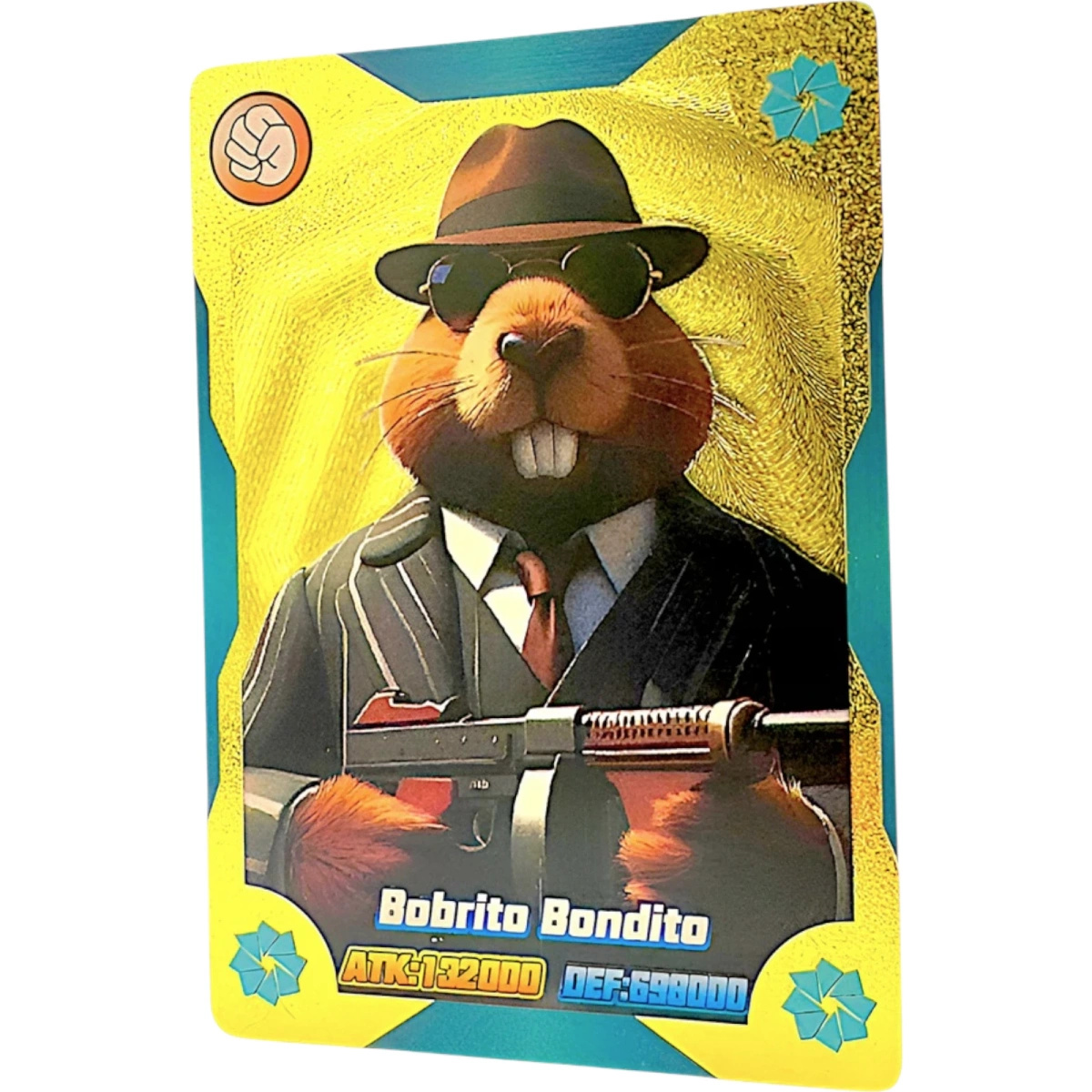 BRAINROT KARTY KOLEKCJONERSKIE ZŁOTE TUNG TUNG SAHUR BALERINA KAPUCZINA 55