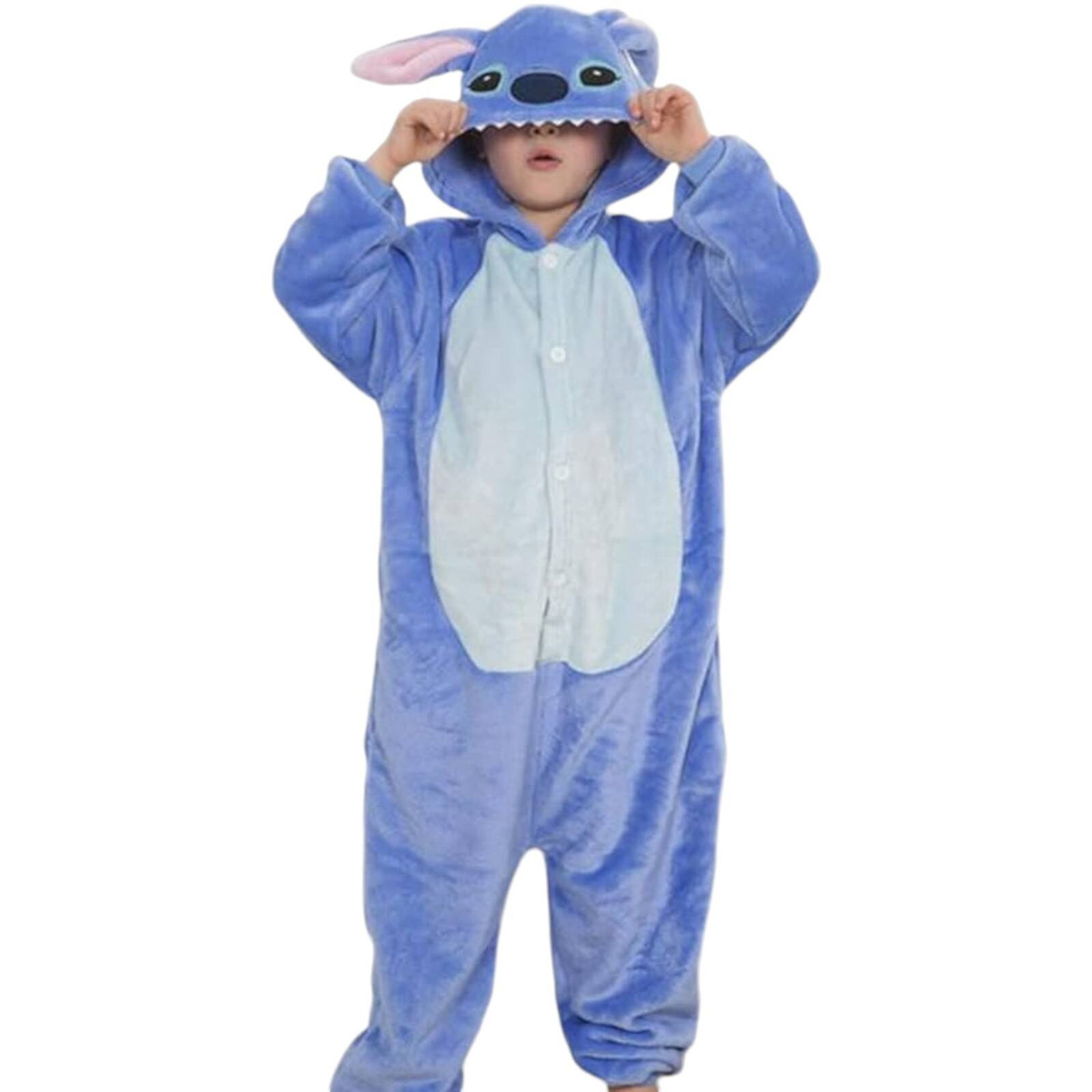 LILO STICH STRÓJ ONESIE KIGURUMI PIŻAMA GRUBY KOSTIUM NA IMPREZĘ PRZEBRANIE