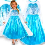 SUKIENKA NA BAL DLA DZIEWCZYNKI KRAINA LODU ELSA ELZA PRZEBRANIE rozmiar S