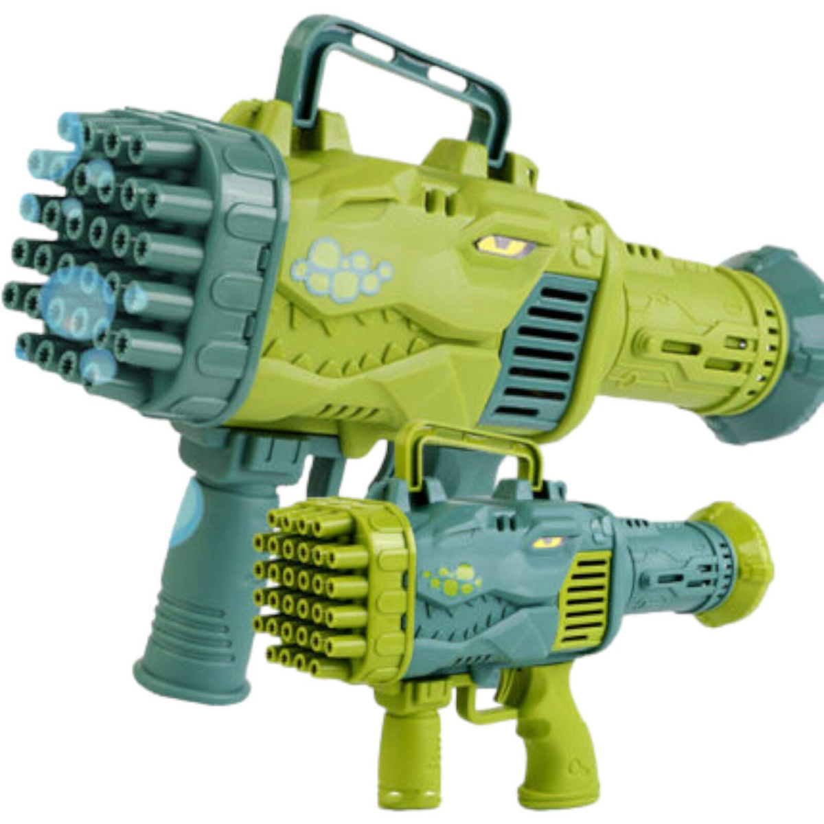 PISTOLET DO BANIEK MYDLANYCH AUTOMAT DINOZAUR MASZYNKA BAŃKI MYDLANE + PŁYN