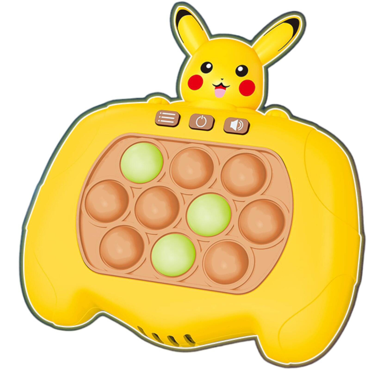 POP IT KONSOLA PUSH POKEMON PIKACHU GRA ELEKTRONICZNA ZRĘCZNOŚCIOWA 4 TRYBY