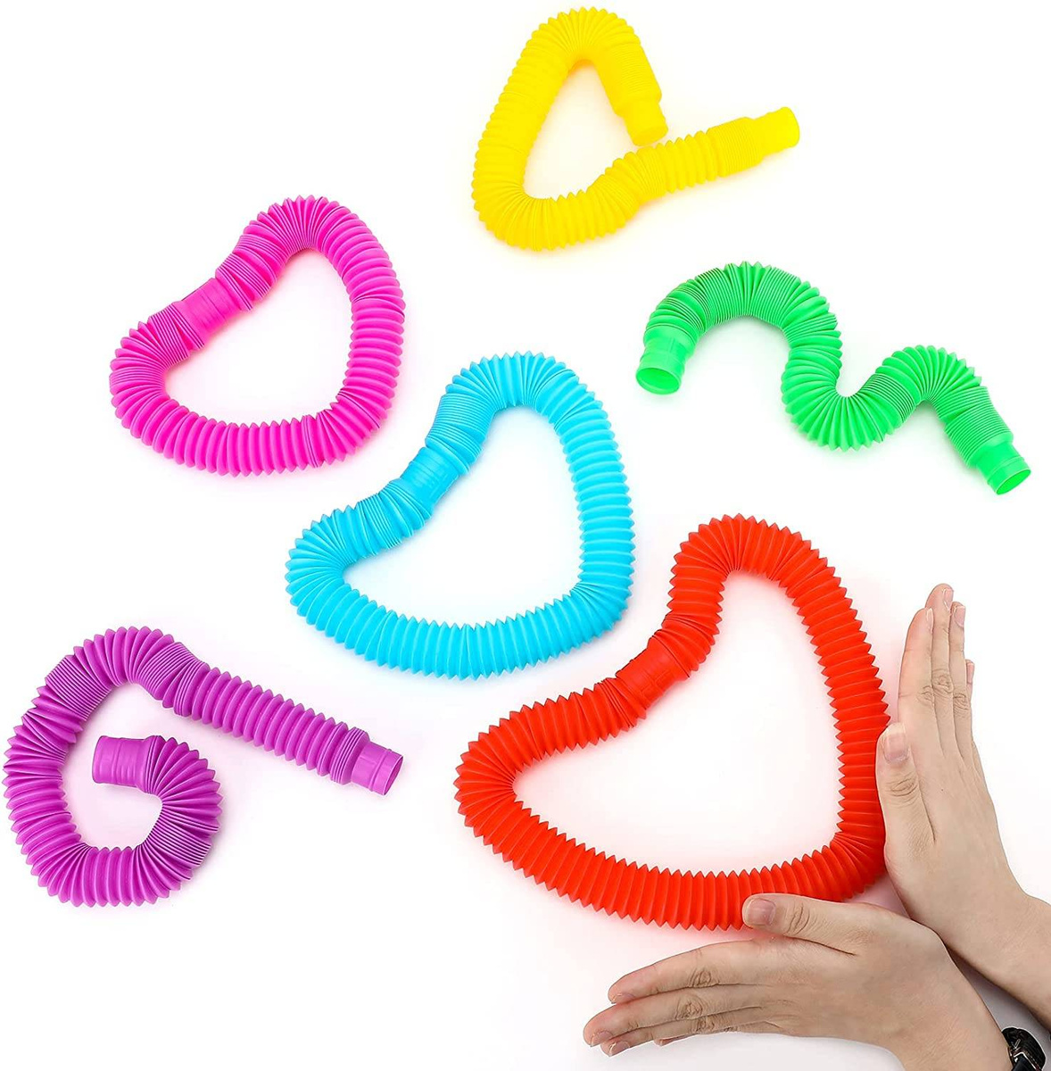 RURKA RURKI RURY SENSORYCZNE ANTYSTRESOWE XXL TUBA TUBY GNIOTEK DŁUGI 66 CM