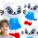 KICIA KOCIA - PLUSZOWA MASKOTKA 27cm KICIA KOCIA PRZYTULANKA PLUSZOWY KOT