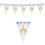 GIRLANDA URODZINOWA  DEKORACJA JEDNOROŻCE URODZINY IMPREZA UNICORN