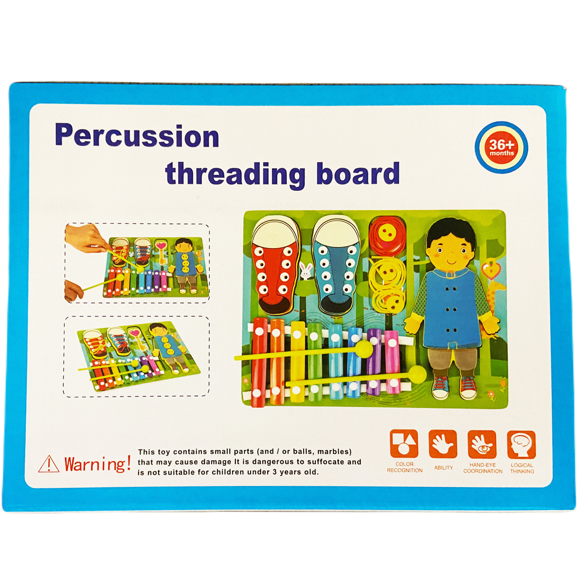 MONTESSORI ZESTAW EDUKACYJNY GRA 5w1 SZNUROWANKA CYMBAŁKI BUTY PRZEPLATANKA