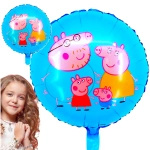 BALON FOLIOWY URODZINOWY 45cm ŚWINKA PEPPA GEORGE RODZINA NA URODZINY PARTY