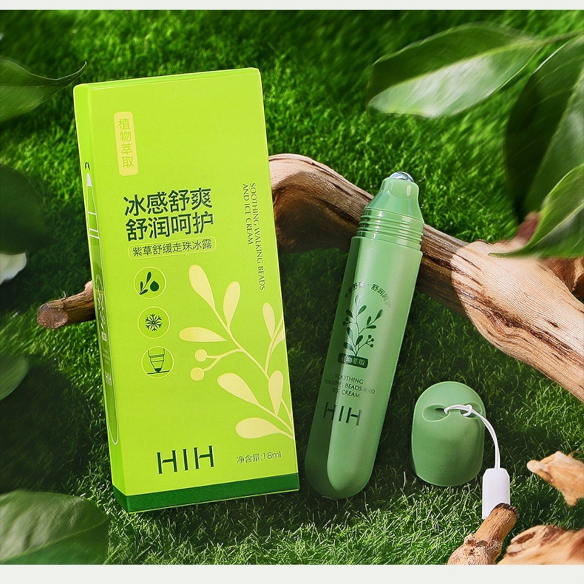 HIH CHŁODZĄCY ŻEL Z KULKĄ PO UKĄSZENIU OWADÓW ROLL-ON BŁYSKAWICZNA ULGA