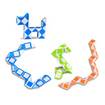 KOSTKA LOGICZNA UKŁADANKA MAGICZNY WĄŻ MAGIC SNAKE ŁAMIGŁÓWKA ZABAWKA EDU