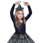 STRÓJ WIEDŻMA KOSTIUM ZESTAW 2W1 SPÓDNICZKA OPASKA HALLOWEEN