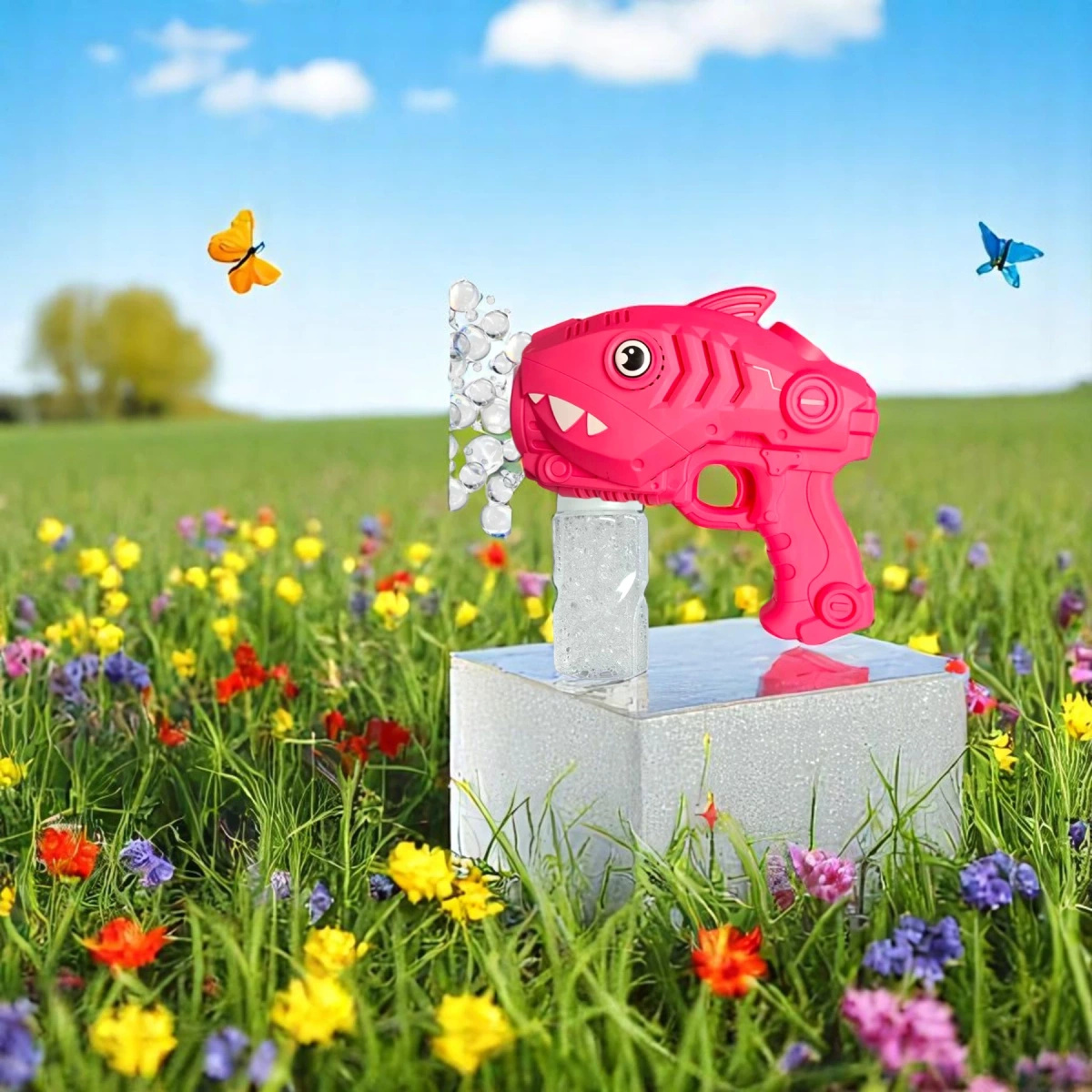 PISTOLET DO BANIEK MYDLANYCH REKIN ZABAWKA DLA DZIECI AUTOMATYCZNY 