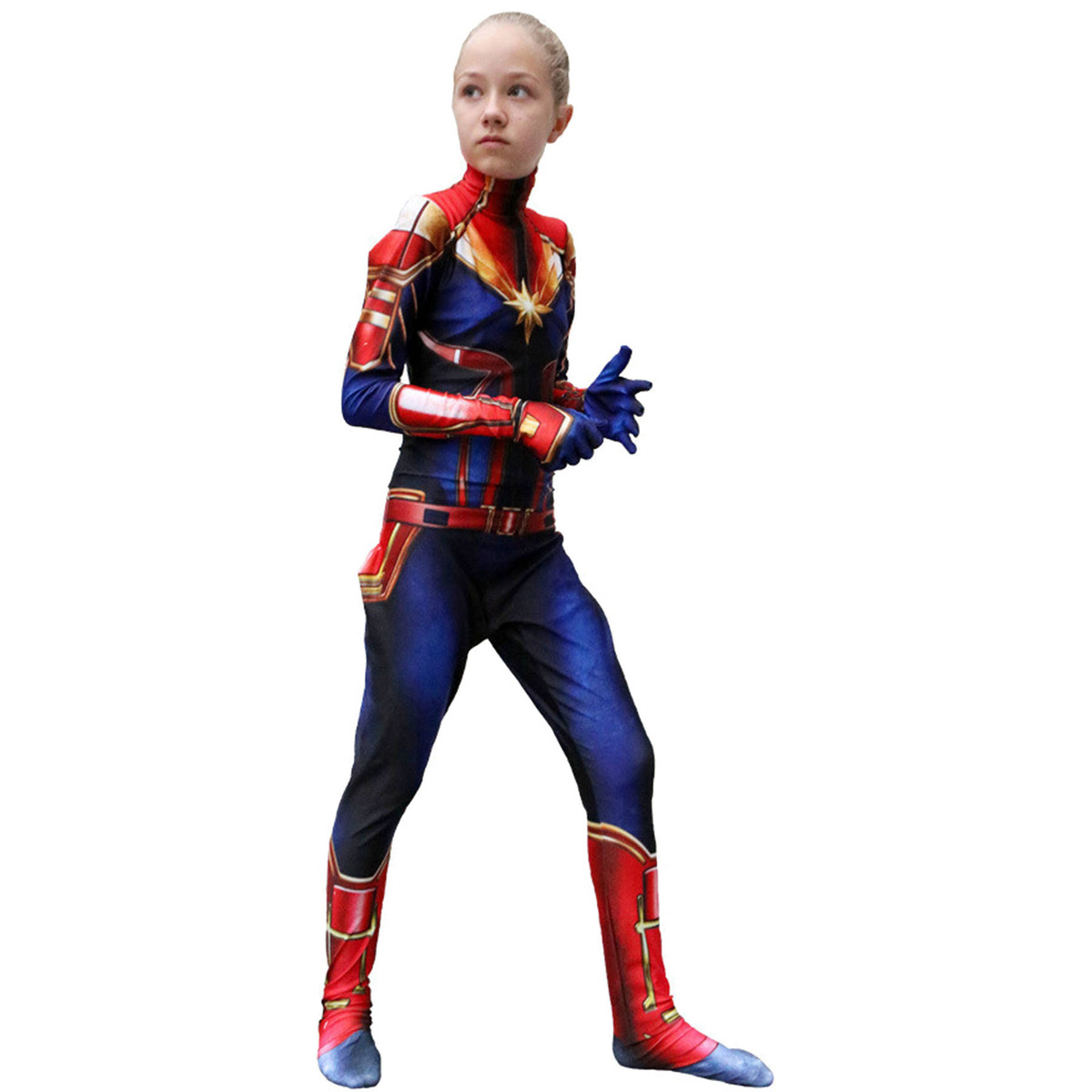 STRÓJ KAPITAN MARVELL KOSTIUM PRZEBRANIE AVENGERS