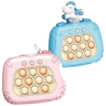 GRA ZRĘCZNOŚCIOWA POP IT DLA DZIEWCZYNKI ANTYSTRESOWA GIERKA 4w1 JEDNOROŻEC