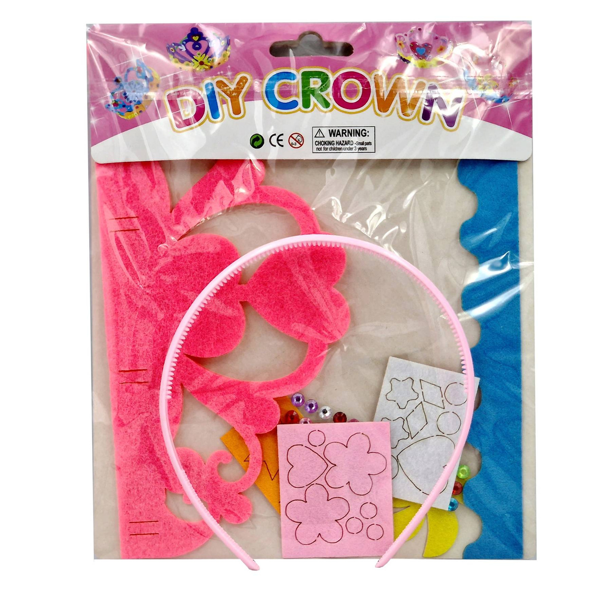 ZESTAW DO ROBIENIA KORONY OPASKI KORONA NA BAL 