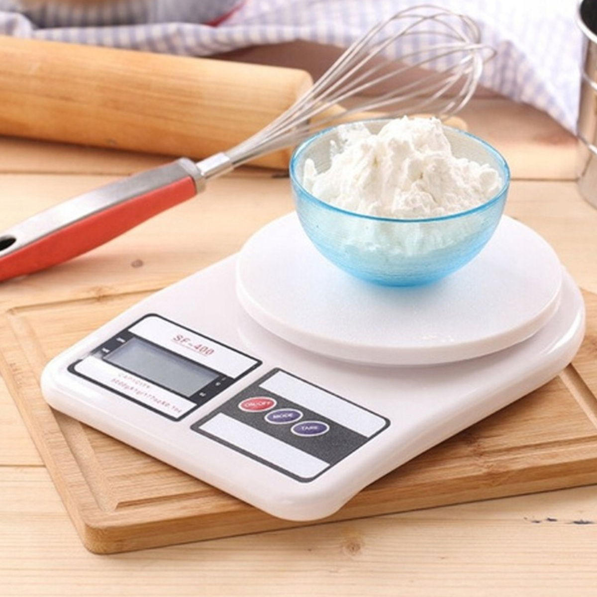 PRECYZYJNA WAGA KUCHENNA 1000g  1g WYŚWIETLACZ LCD BATERIE