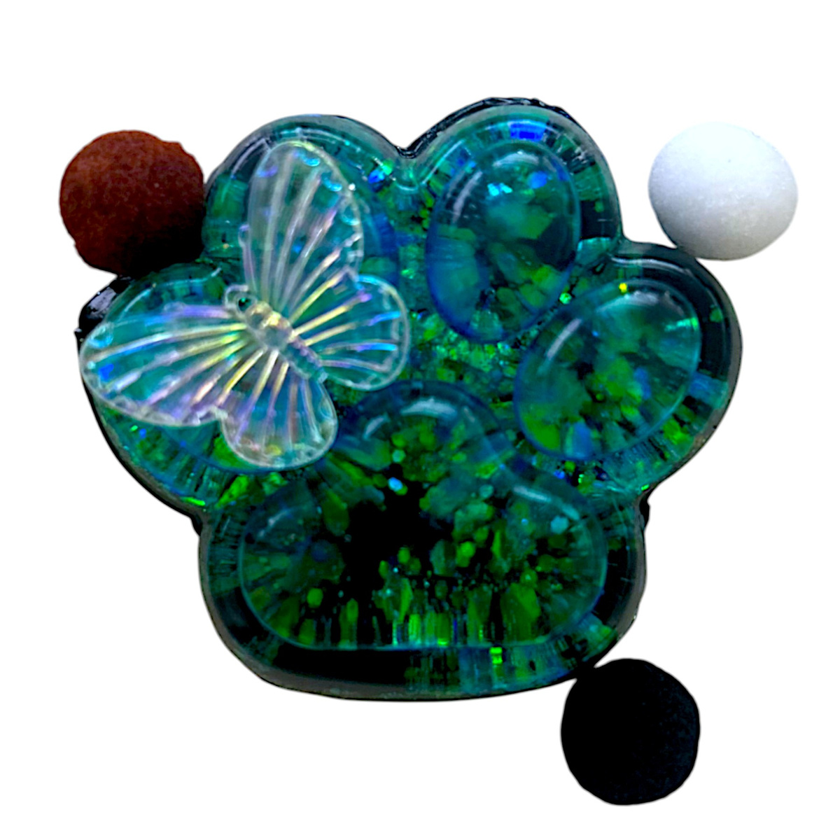 GNIOTEK KOCIA ŁAPKA SQUISHY ZESTAW 2 SZTUKI ZABAWKA ANTYSTRESOWA PSIA ŁAPA