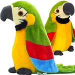 GADAJĄCA PAPUGA INTERAKTYWNA PRZEDRZEŹNIACZ TAŃCZY MÓWI POWTARZA ŚPIEWA XXL