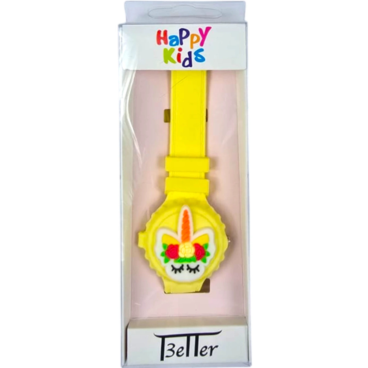 ZEGAREK DZIECIĘCY HAPPY KIDS JEDNOROŻEC EDU NA PREZENT PIERWSZY ZEGAREK