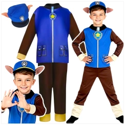 PSI PATROL KOSTIUM CHASE STRÓJ ROZMIAR S PRZEBRANIE NA IMPREZĘ 3w1