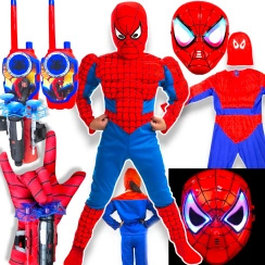 SPIDERMAN Zestaw Strój Dla Chłopca Kostium + Akcesoria