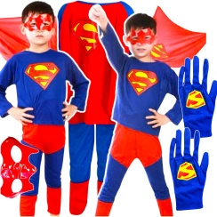 Strój Dla Chłopca Kostium Superman 122-134